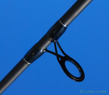 High-End Vertikalrute VERTICAL STAR aus 40 T Carbon, Länge: 186,5 Zentimeter, von Lucky Lures